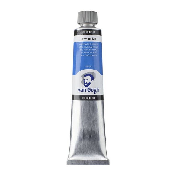 Van Gogh Olje 200ml – 535 Cerulean blue (phthalo)