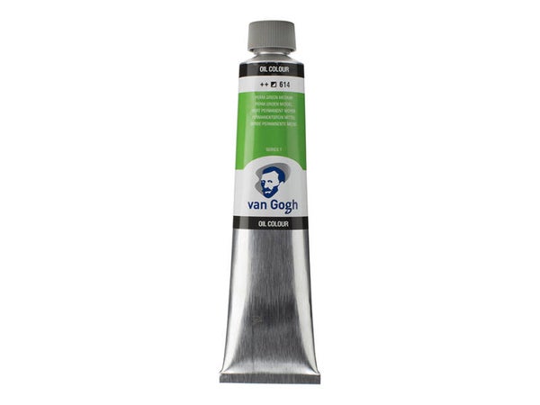 Van Gogh Olje 200ml – 614 Permanent green medium
