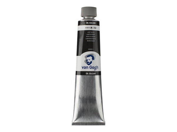 Van Gogh Olje 200ml – 702 lamp black