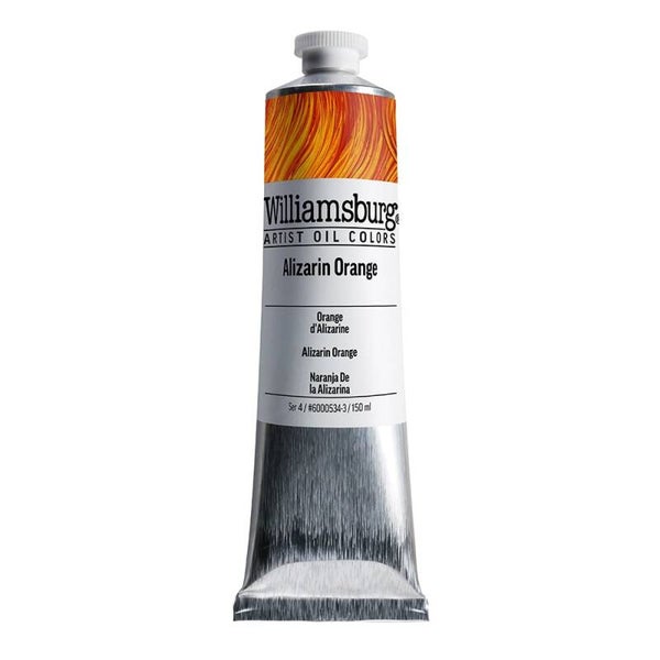 Williamsburg Artist Olje 150ml – 6000534 Alizarin Orange
