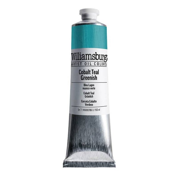 Williamsburg Artist Olje 150ml – 6000786 Cobalt Teal Greenis