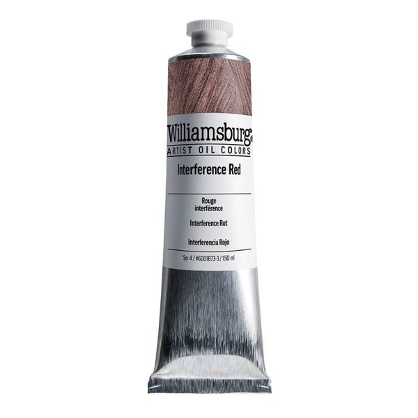 Williamsburg Artist Olje 150ml – 6001873 Interference Red
