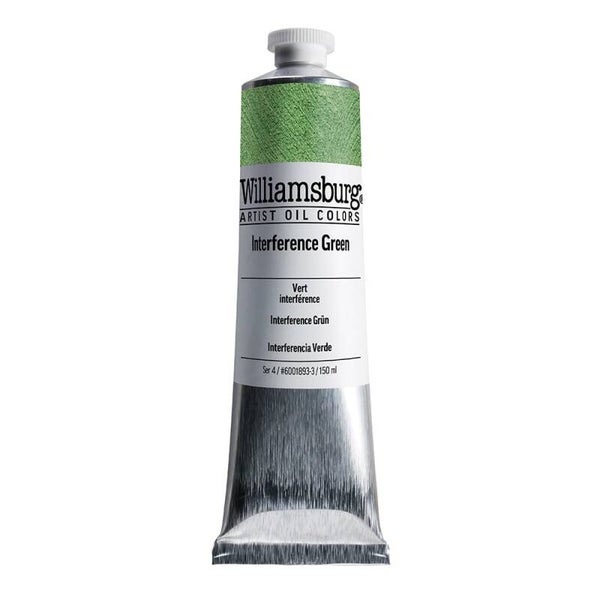 Williamsburg Artist Olje 150ml – 6001893 Interference Green