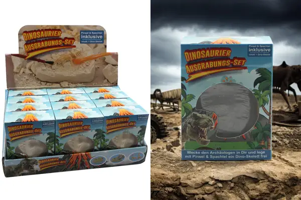 Ausgrabung Set "DIG IT" T-REX 8x5x2,5cm