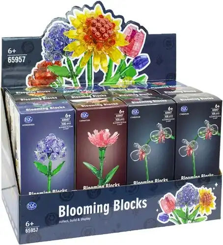 Blooming Blocks 6,5x15,5cm 12 sortiert