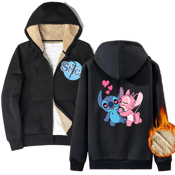Stitch Lilio Kuschlige Sweatjacke