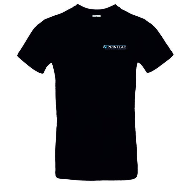 T-shirt bedrukt met logo of design