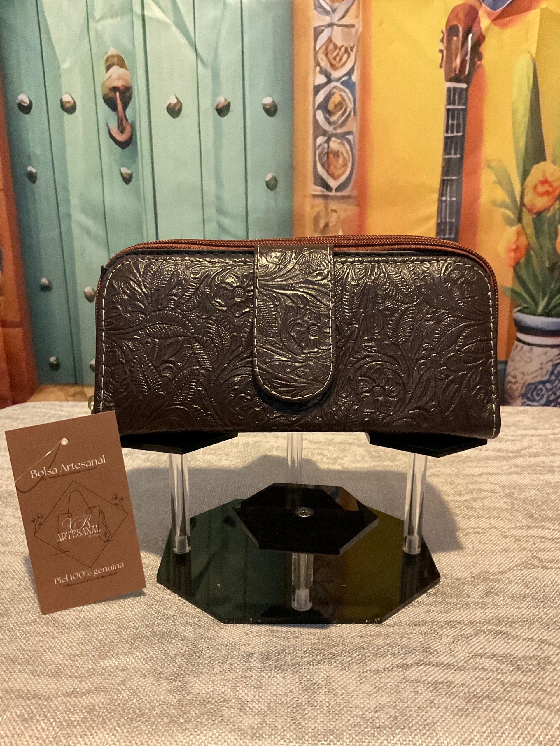 GENUINE LEATHER WALLET - THREE COLORS