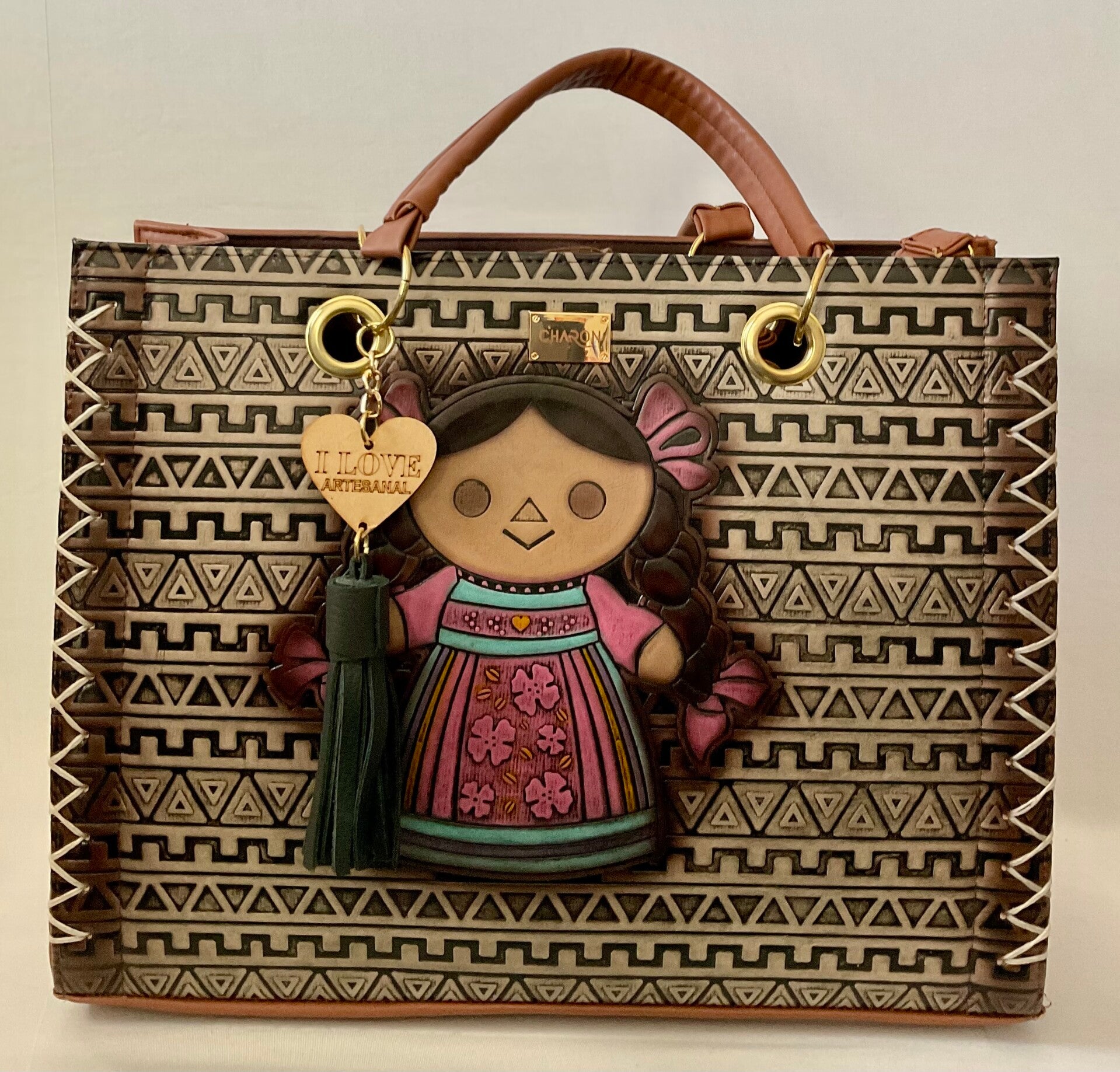 "Lele” Doll Premium - Brown/White