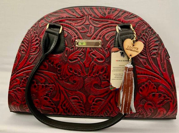 Red and Black - Pattern purse