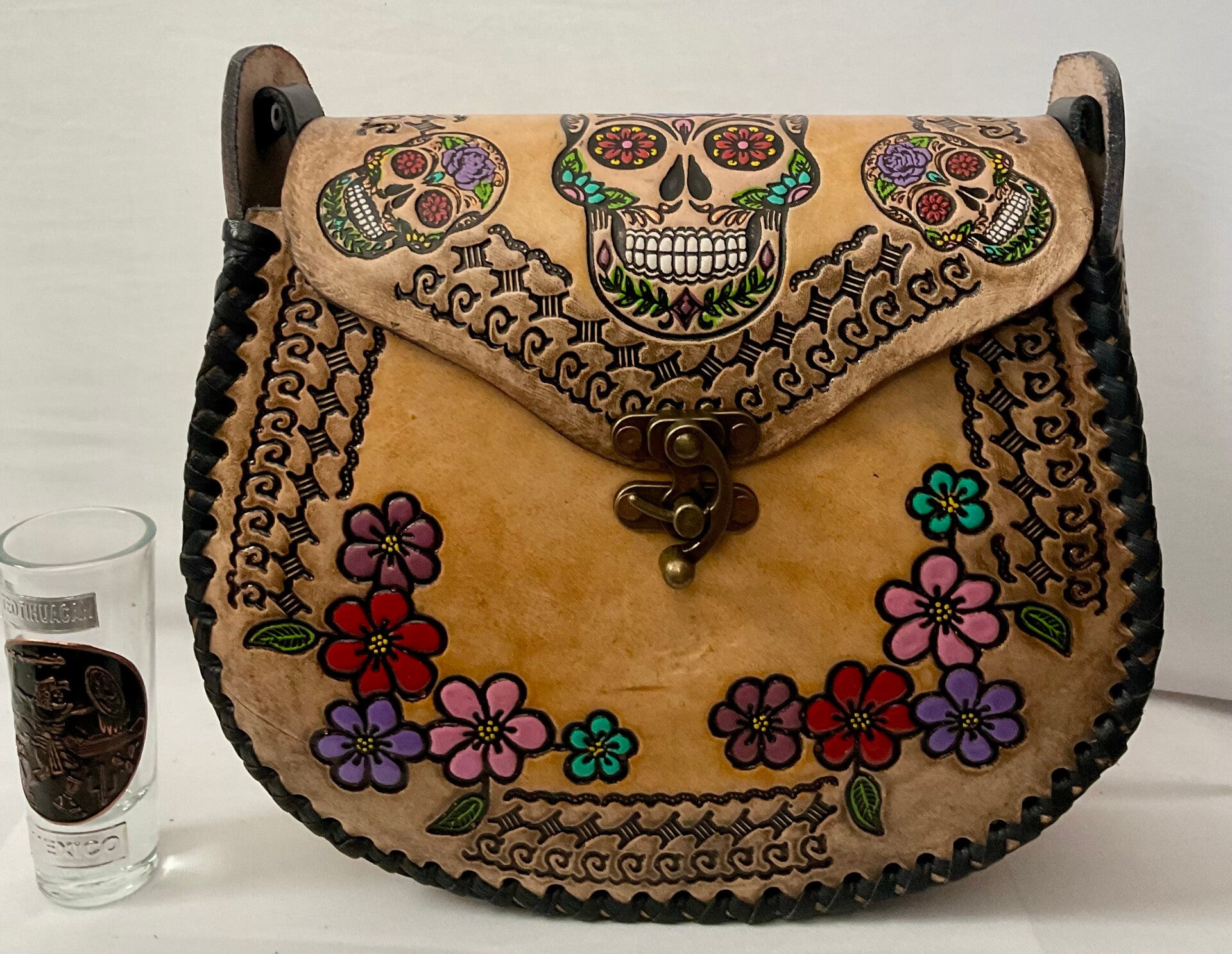 CATRINA - FLOWERS/THREE CALAVERAS