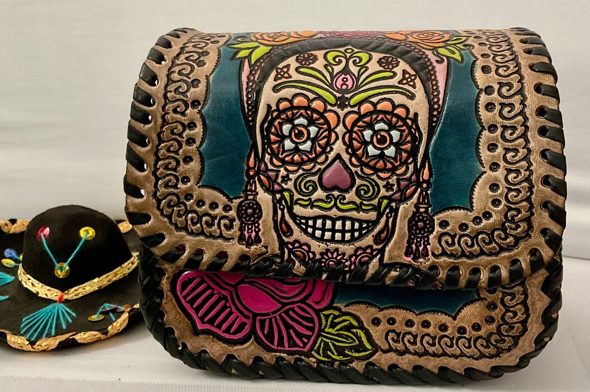 CATRINA - THREE FLOWERS/BLUE