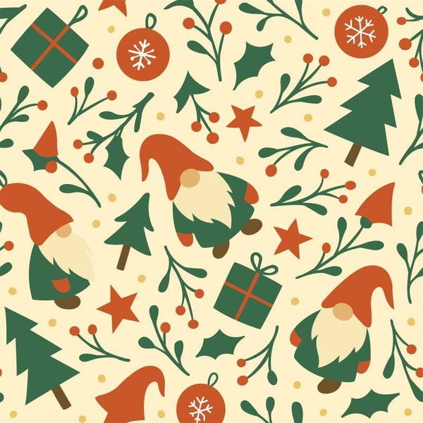 Kerst kadopapier luxe dessin 063