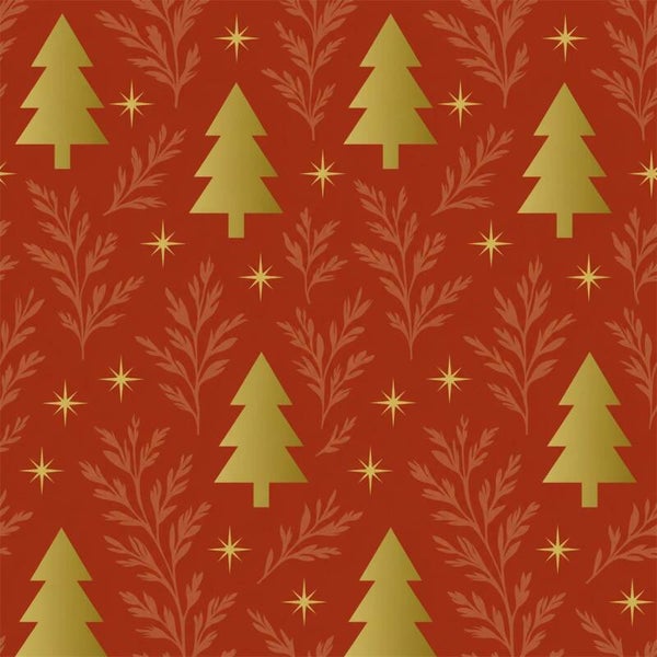 Kerst kadopapier luxe dessin 064