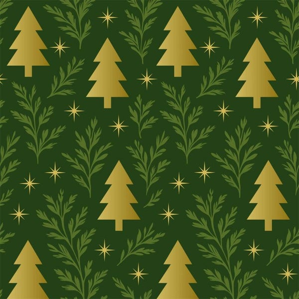 Kerst kadopapier luxe dessin 065