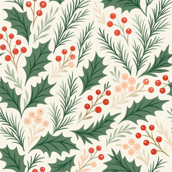 Kerst kadopapier luxe dessin 066
