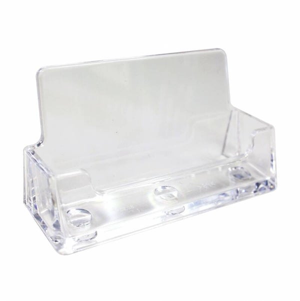 141/1188 Acryl visitekaarthouder 93mm - per doos 10 x € 1,995)