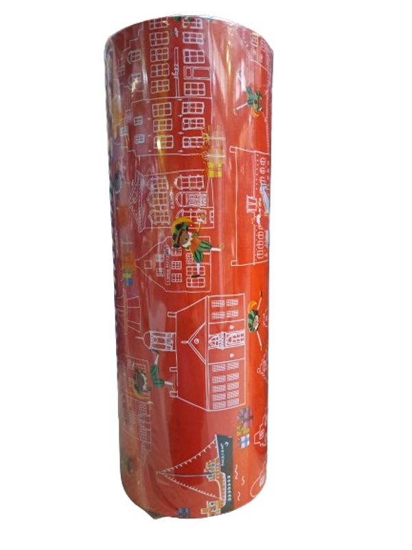 Sint aktie kadopapier 30cm dessin 6000