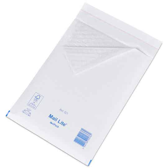 549526 luchtkussenenvelop MAIL LITE wit C -  150x210mm - ds 100st