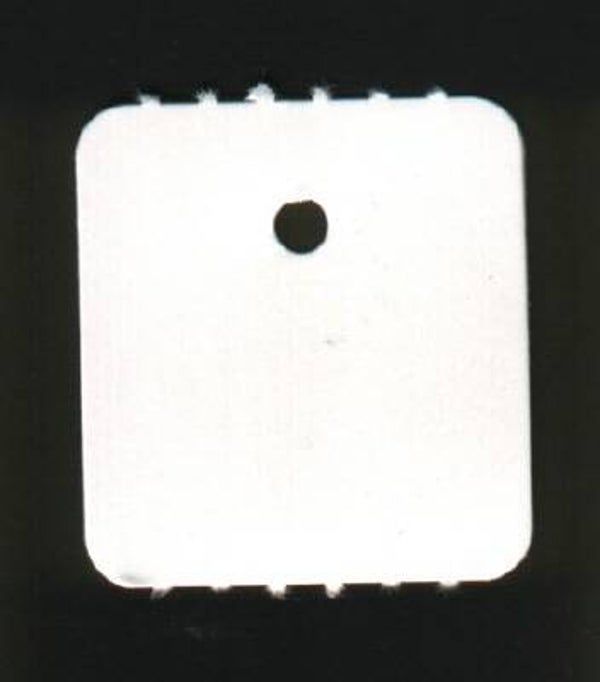 513514A textiel-hangetiket op rol 25x27 blanco - rl 2000st - per doos (5x € 8,50)