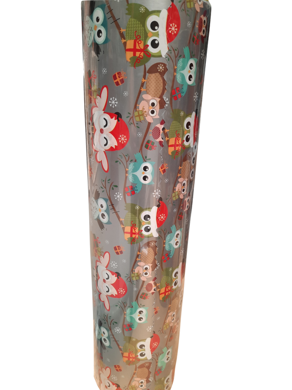 Kerst aktie kadopapier 50cm x 200mtr - dessin 6051