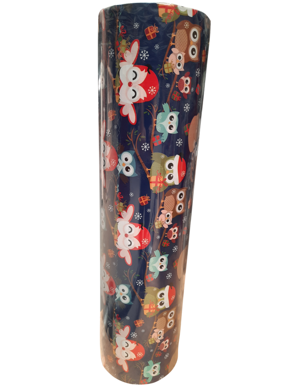 Kerst aktie kadopapier 50cm x 200mtr - dessin 6056-2