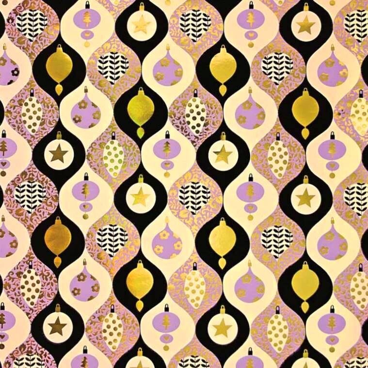 Kerst inpakpapier dessin 6154-  rol 100mtr