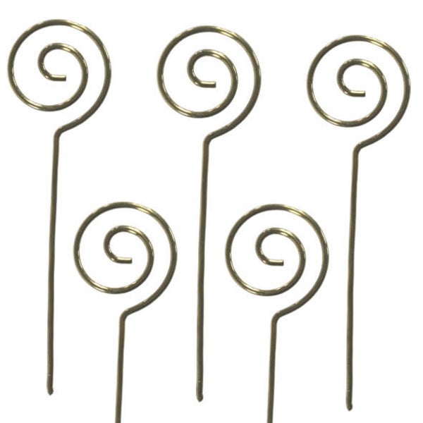 Sint corsage Staf goud 8cm 870024-70042 - ds 100