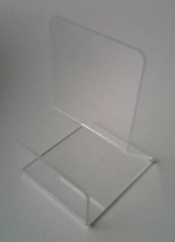 685/2618 Acryl etalagestandaard 210x210 diepte 100mm  per doos (5 x € 6,99)