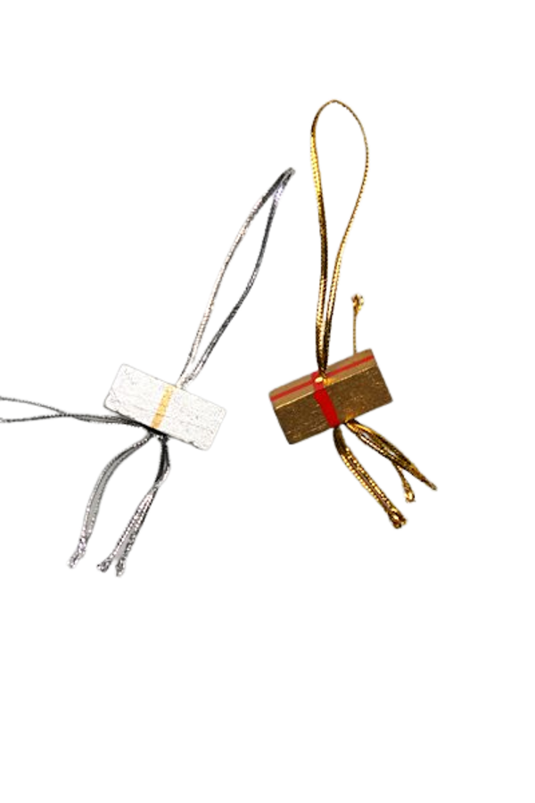 780010V009 Gelukspop kadootjes goud/zilver - ds 100