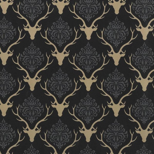 Kerst kadopapier luxe dessin 90197