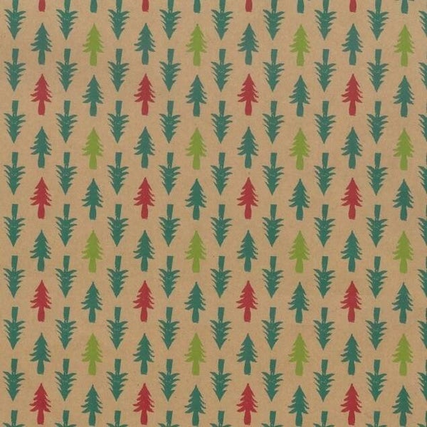 262413-90220 Kerst Kadozak kraft 12 x 19cm - pak 200st