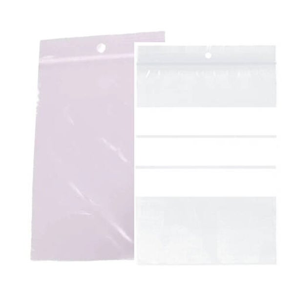 154440 Gripzak met schrijfvlak  40 x 60mm - ds 1000st (va € 4,75)