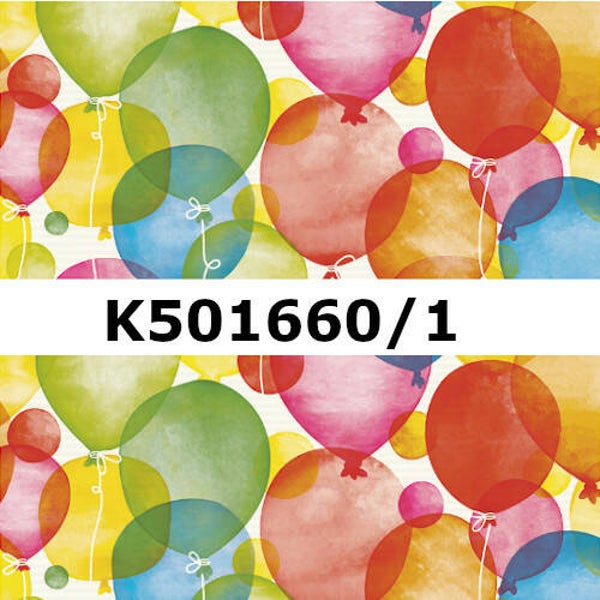 kadopapier dessin K501660/1 ballonnen - rol ca 250meter