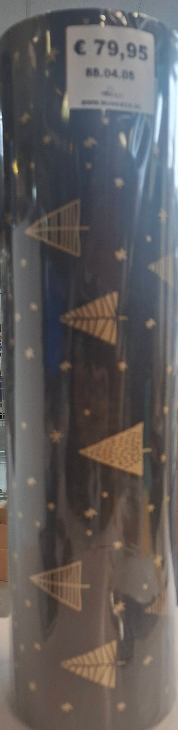 2026 Kerst aktie kadopapier 50cm x 200mtr luxe dessin kerstbomen