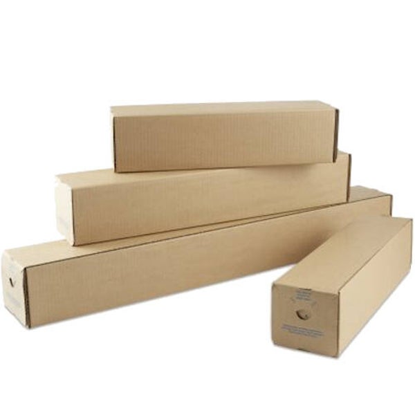 0935173 Kokers vierkant met kleefstrip BIO 105x105x500mm per pak (10 x € 1,75)