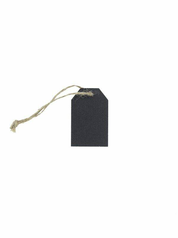 780215-1 kadokaart Krijtbord met koord 5,5 x 3,5cm - pak 36st