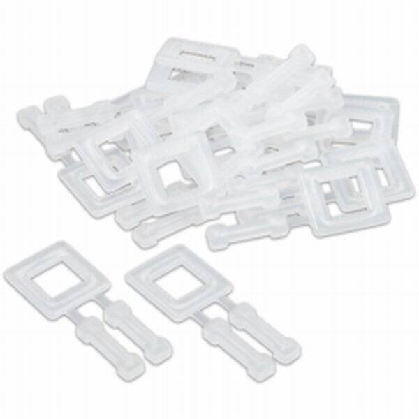 477267 Gesp, kunststof, 16mm, doos met 1000 stuks