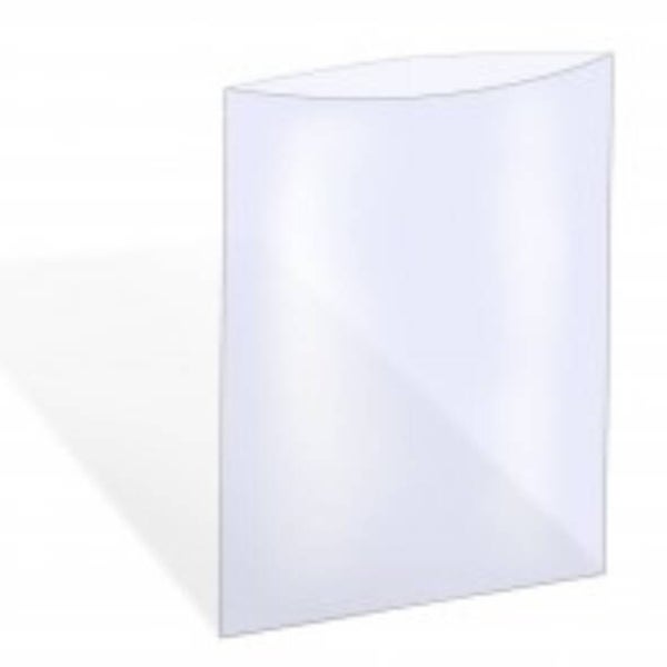 182230 PP Vlakke zak zijlas 22 x 30  + 4 cm kleefstrook - doos 1000st