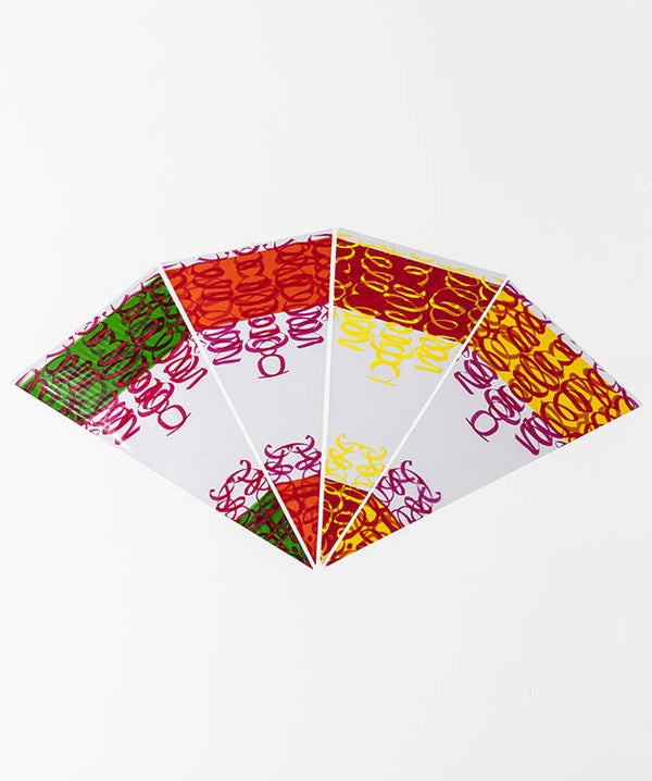 Puntzak groen/rood  250gram  - ds 1000st - SC/8013