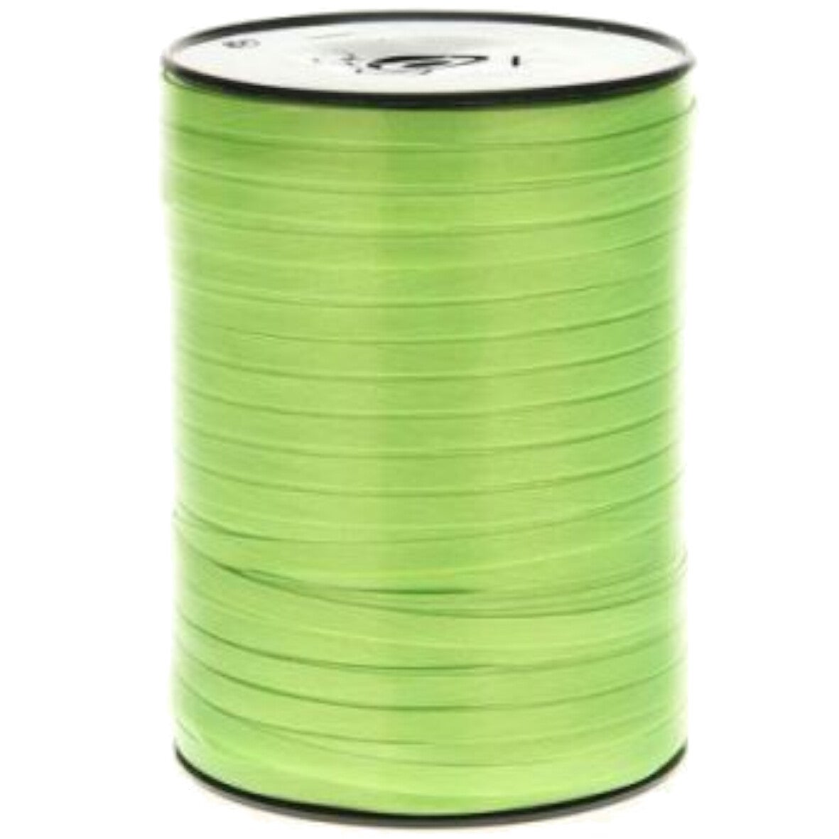 715533-409 Krullint 10mm x 250mtr limegroen / citron  - per rol