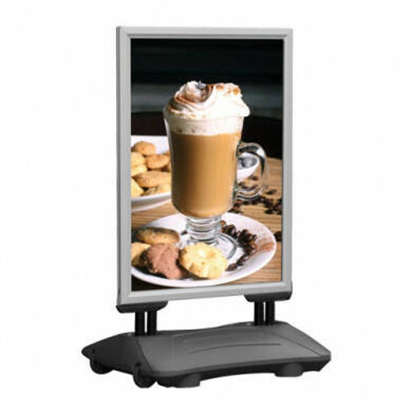 Stoepbord DELUXE B1  met waterbak  - per stuk