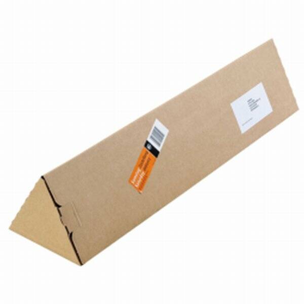 572996 Kokers driehoekig 430x80mm per pak (20 x € 2,10)