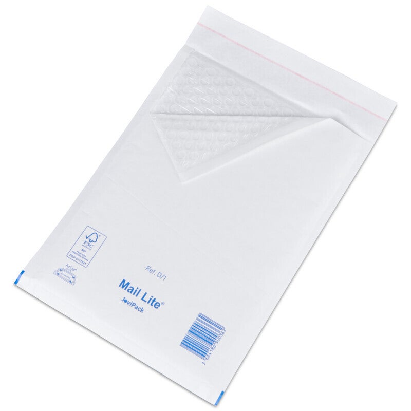 549524 luchtkussenenvelop MAIL LITE wit A -   110x165mm - ds 100st