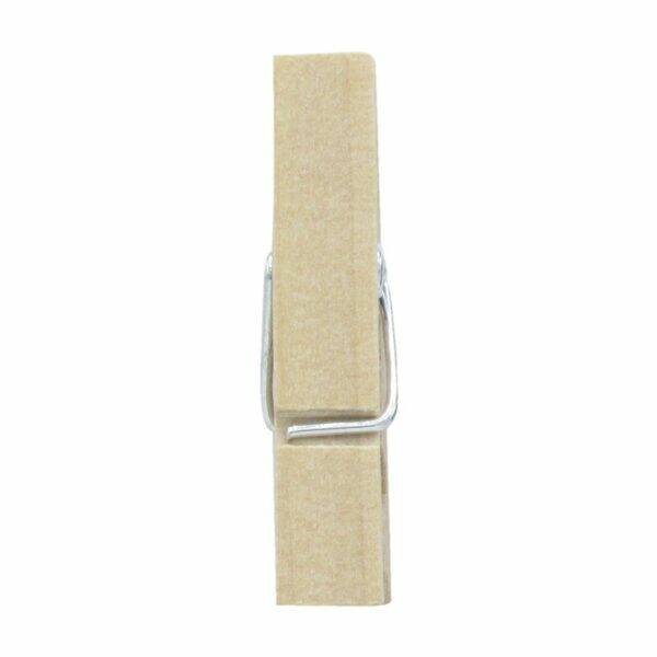 780210-nat Corsage wasknijper 3,5cm naturel  - pak 24st