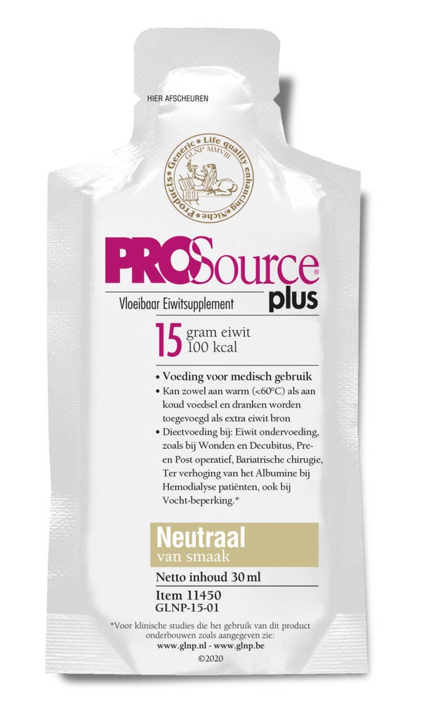 Smaakpakket PROSource Plus of PROSource Nocarb 4 zakjes van 30ml