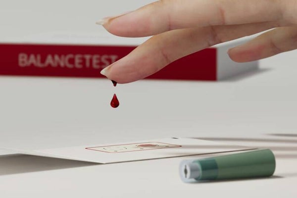 Trockenbluttest zum Fettsäureprofil inkl. Auswertung