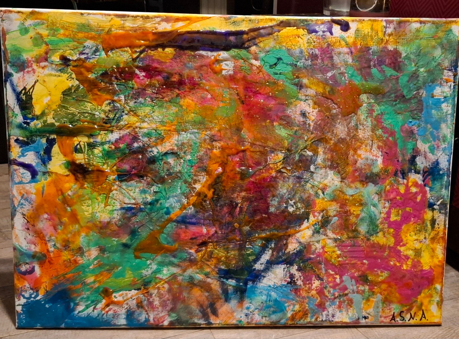 Zwischen Schichten atmen One of a Kind (OOAK)