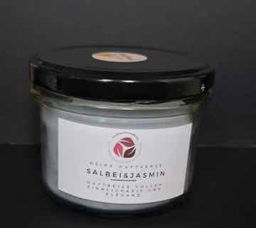 Muskatellersalbei und Jasmin Duftkerzen