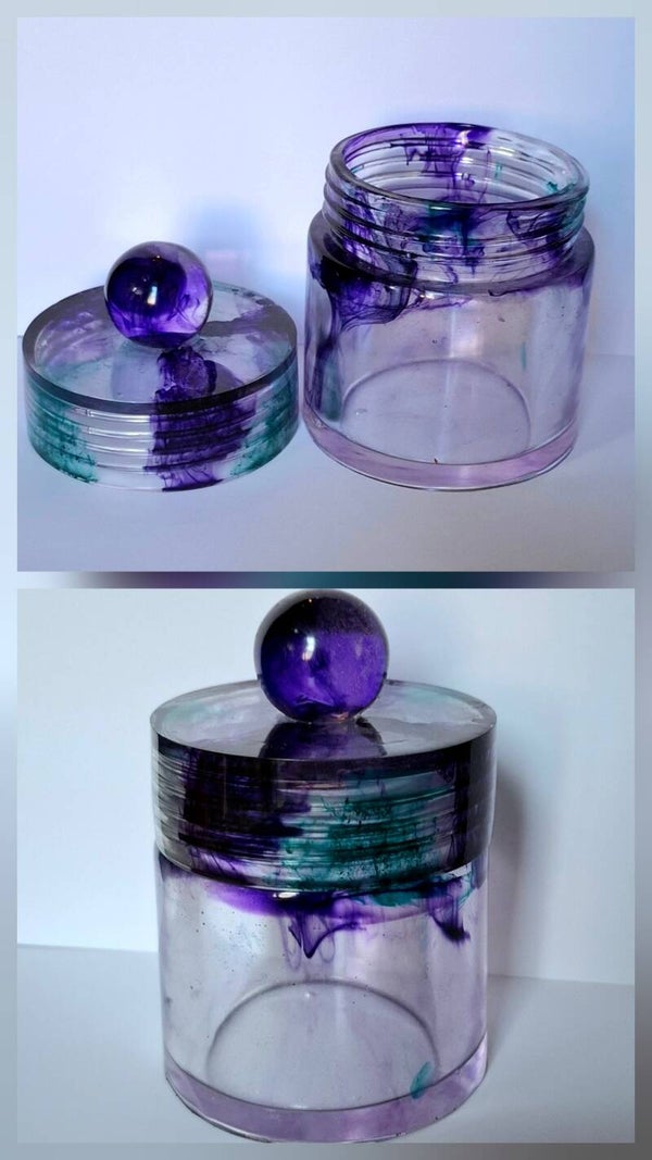 Stewuki Harzdose „Amethyst Dream“ – Handgemacht & magisch schön